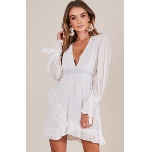SHOWPO White Dress 😍